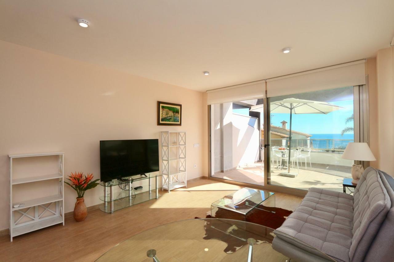 Melior Precioso Y Acogedor Apartamento En Primera Linea Calp Exterior foto